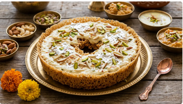 Ghevar Recipe: How to Make Sweet Shop Style Ghevar at Home