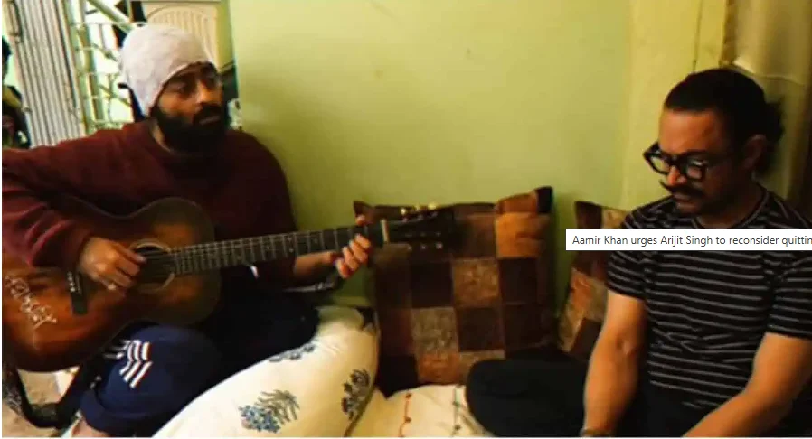 “‘Don’t Do This Yaar’: What Aamir Khan Told Arijit Singh After His Shocking Decision to Quit Playback Singing”