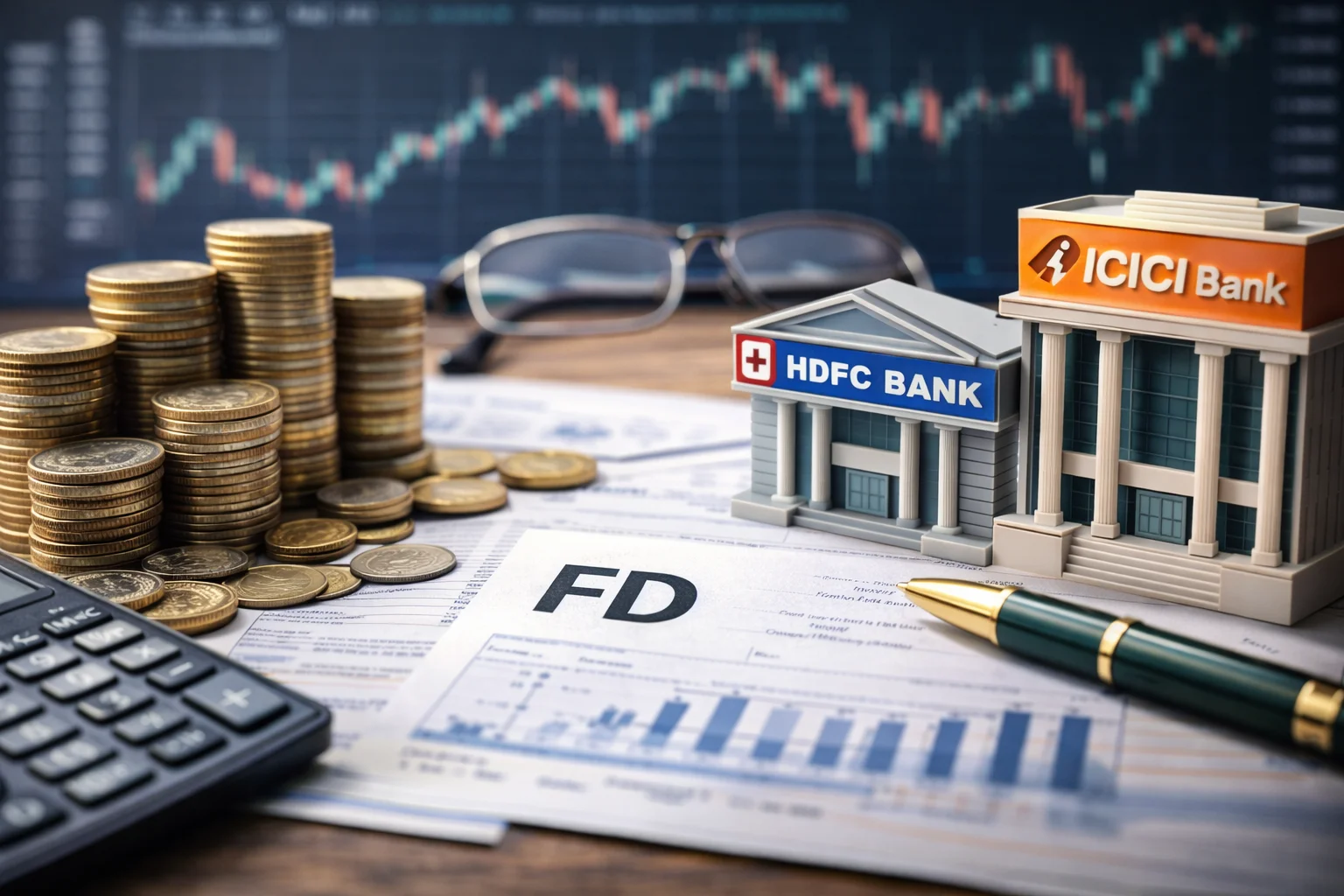 March 2026 FD Interest Rates: Compare HDFC Bank, ICICI Bank and Top Lenders Offering Up to 7.90%
