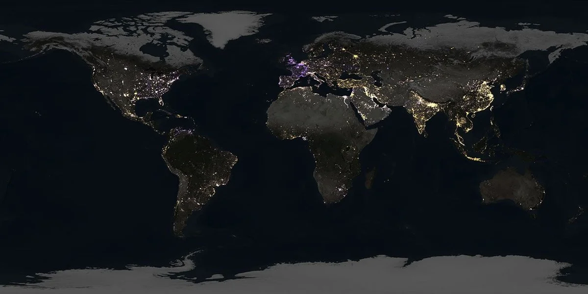 NASA Nighttime Map: UP-Bihar Belt Emerges as One of the Brightest Areas on Earth
