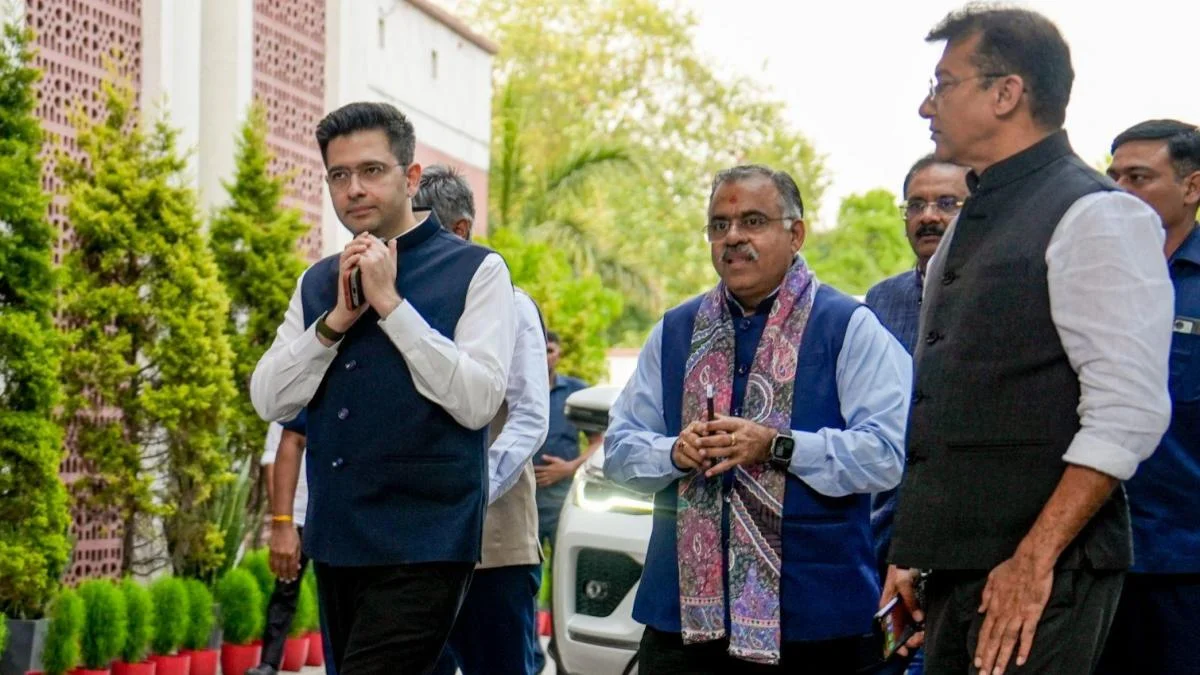 🏛️ ‘Sheesh Mahal 2’ Storm Escalates: Raghav Chadha Slams Kejriwal’s New Residence After Dramatic Political Switch