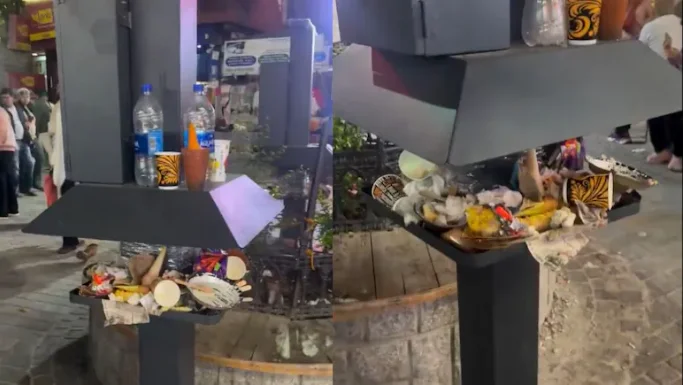 Manali Charging Station Turns Garbage Dump Within Hours, Video Goes Viral