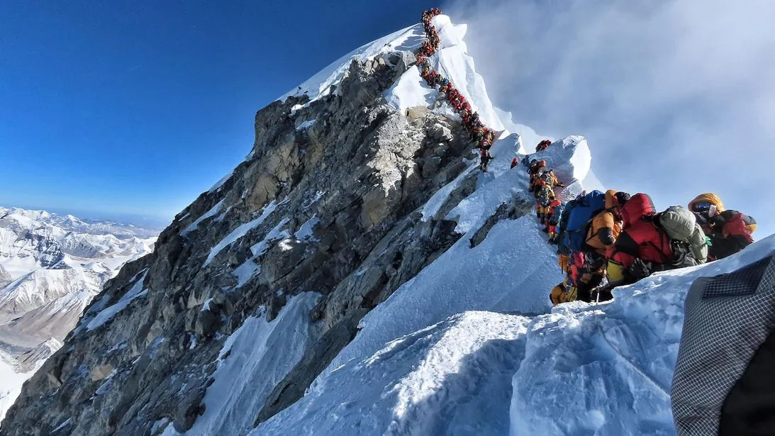 Everest Climbers Create New Record as 274 Reach Summit From South Side in One Day