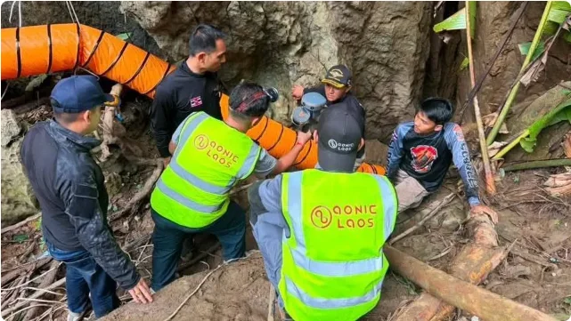 Laos Cave Rescue Operation Intensifies as Seven People Remain Trapped