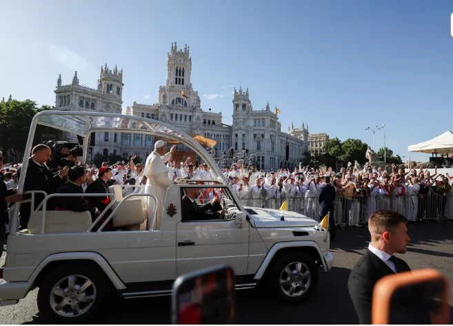 Pope Leo Addresses 1.2 Million People in Madrid With Message of Hope for the Poor