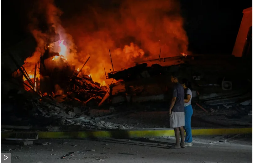 Building Collapse Survivor Describes Terrifying Scene as ‘Like a Horror Movie’