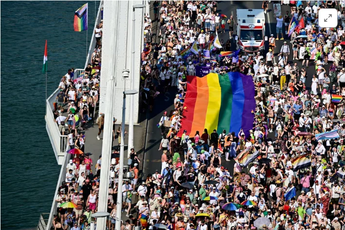 Budapest Pride Sees Massive Turnout Following Orban’s Political Loss