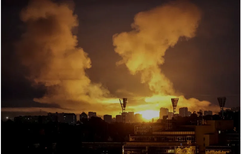 Kyiv Strike Leaves at Least 13 Dead After Major Russian Bombardment