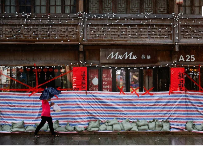 Eastern China’s Taizhou Faces Typhoon Bavi Landfall After Massive Evacuations