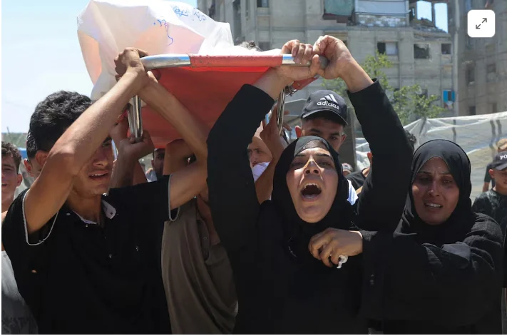 Nine Dead, Including a Child, After Israeli Fire in Gaza, Officials Say